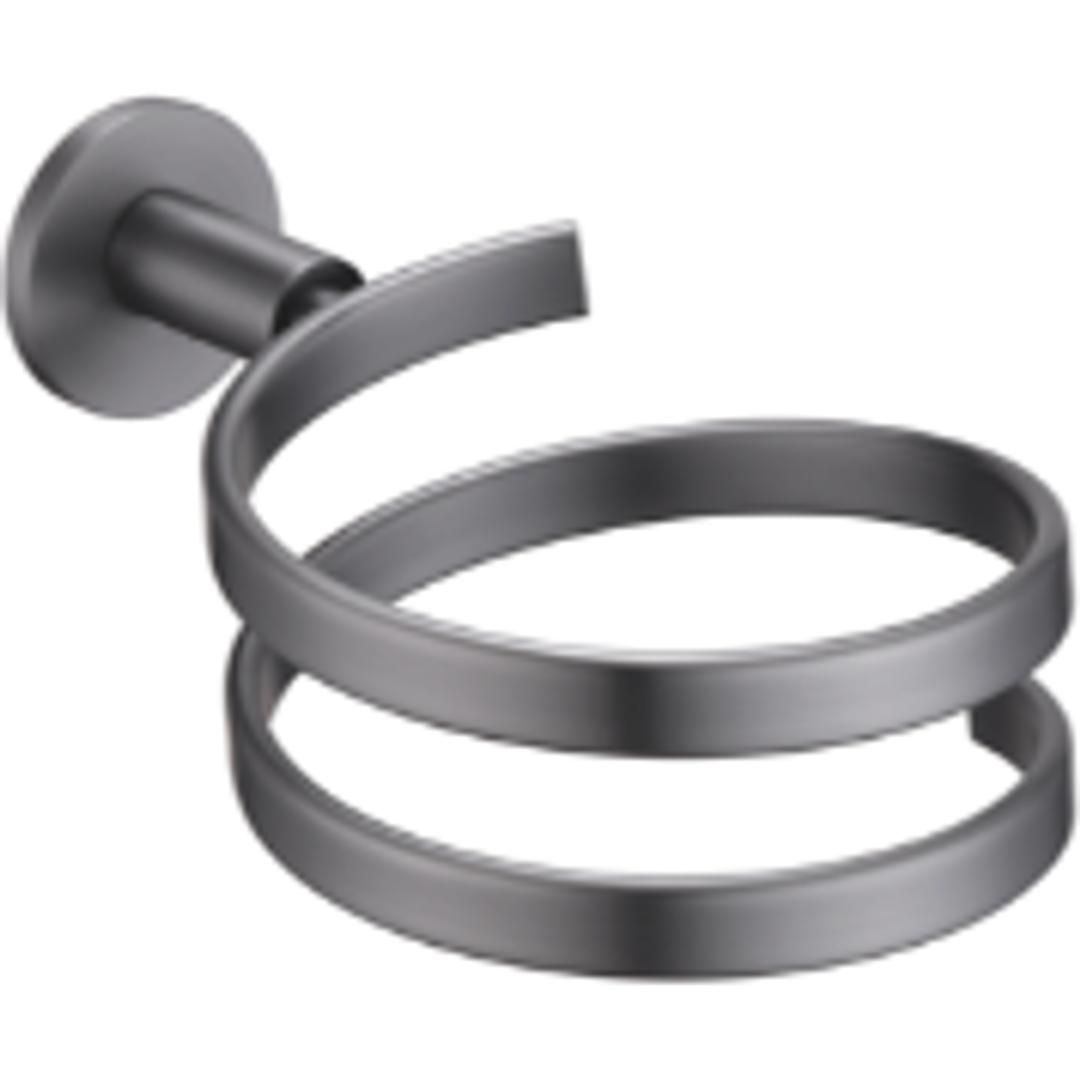 Bella Vista Mica Hairdryer Holder Gun Metal