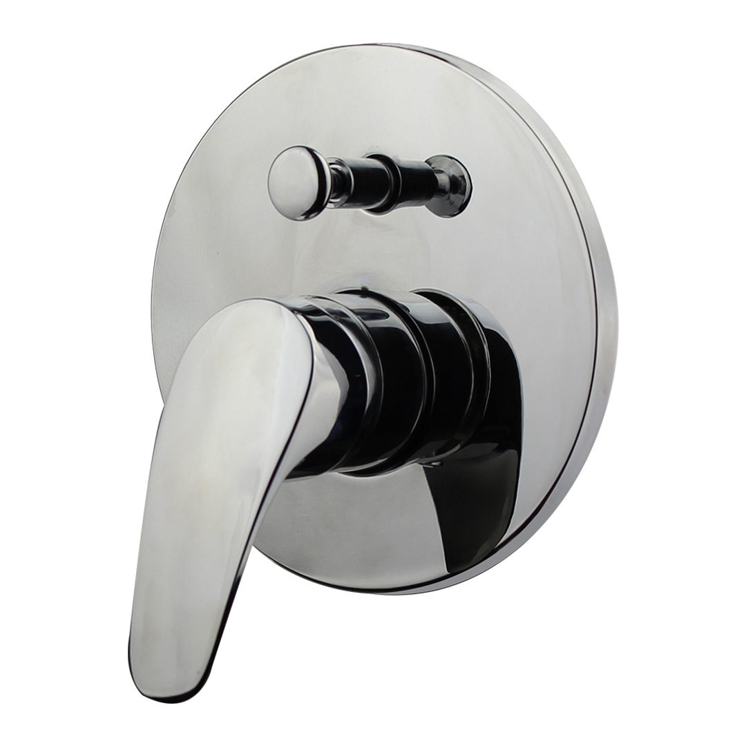 Brasshards Mixx Cayenne Shower Diverter Mixer Chrome Lead Free