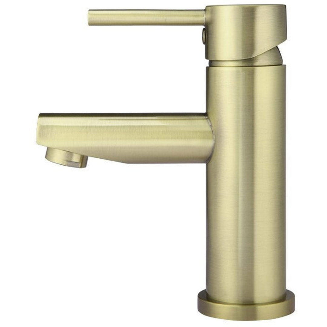 Meir Round Basin Mixer Tiger Bronze
