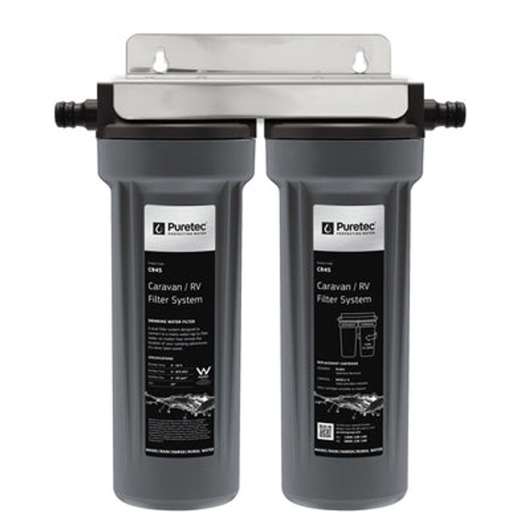 Puretec Caravan Filter Kit Twin Housing 20Lpm With Pl051 & Mc011-S