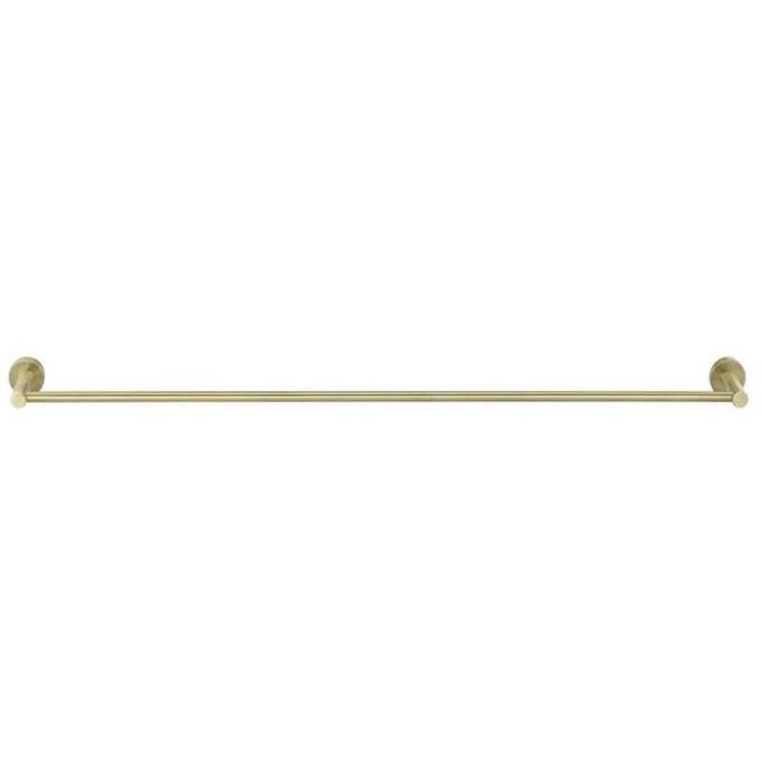 Meir Round Single Tiger Bronze Towel Rail 900mm