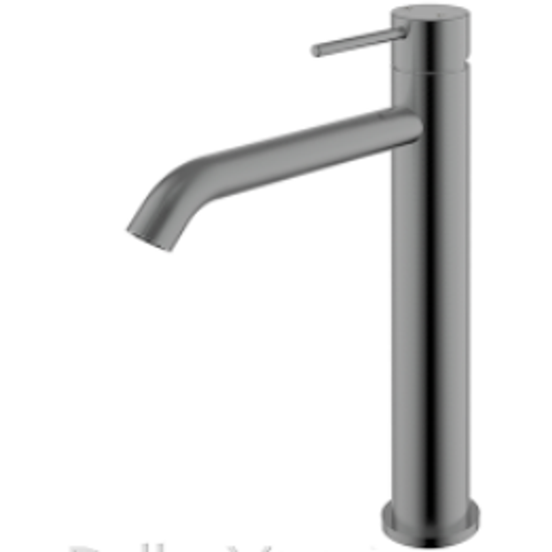 Bella Vista Ikon Hali Highrise Basin Mixer Gun Metal