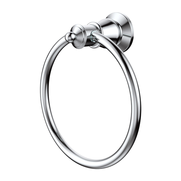 Fienza Lillian Towel Ring Chrome 81002