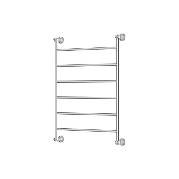 Fienza Lillian Heated Towel Rail 6080 Chrome 6 Bars 600 X 808 X 95mm