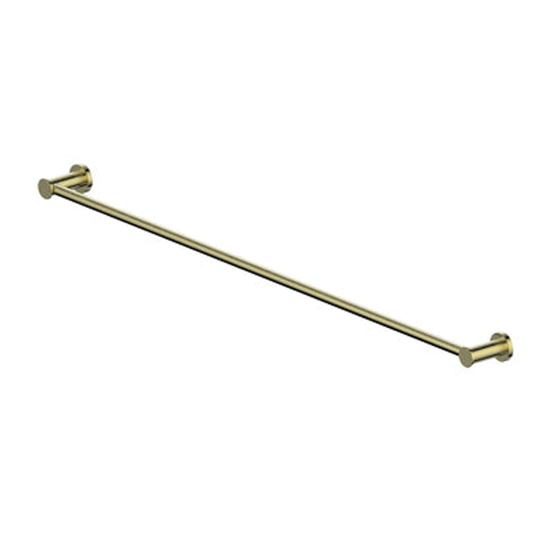Greens Gisele Single Towel Rail Brushed Brass