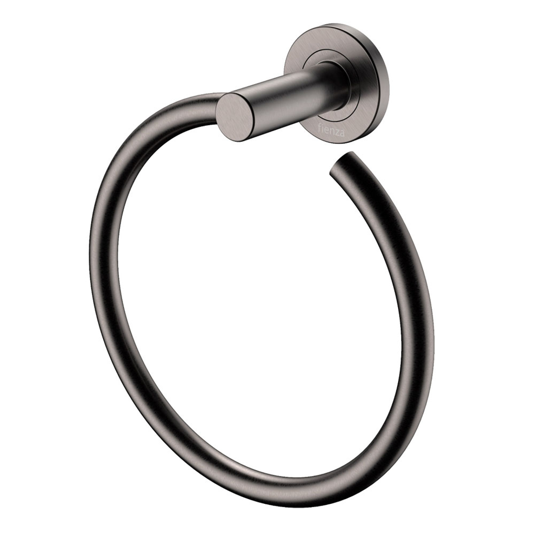 Fienza Kaya Hand Towel Ring - Gun Metal