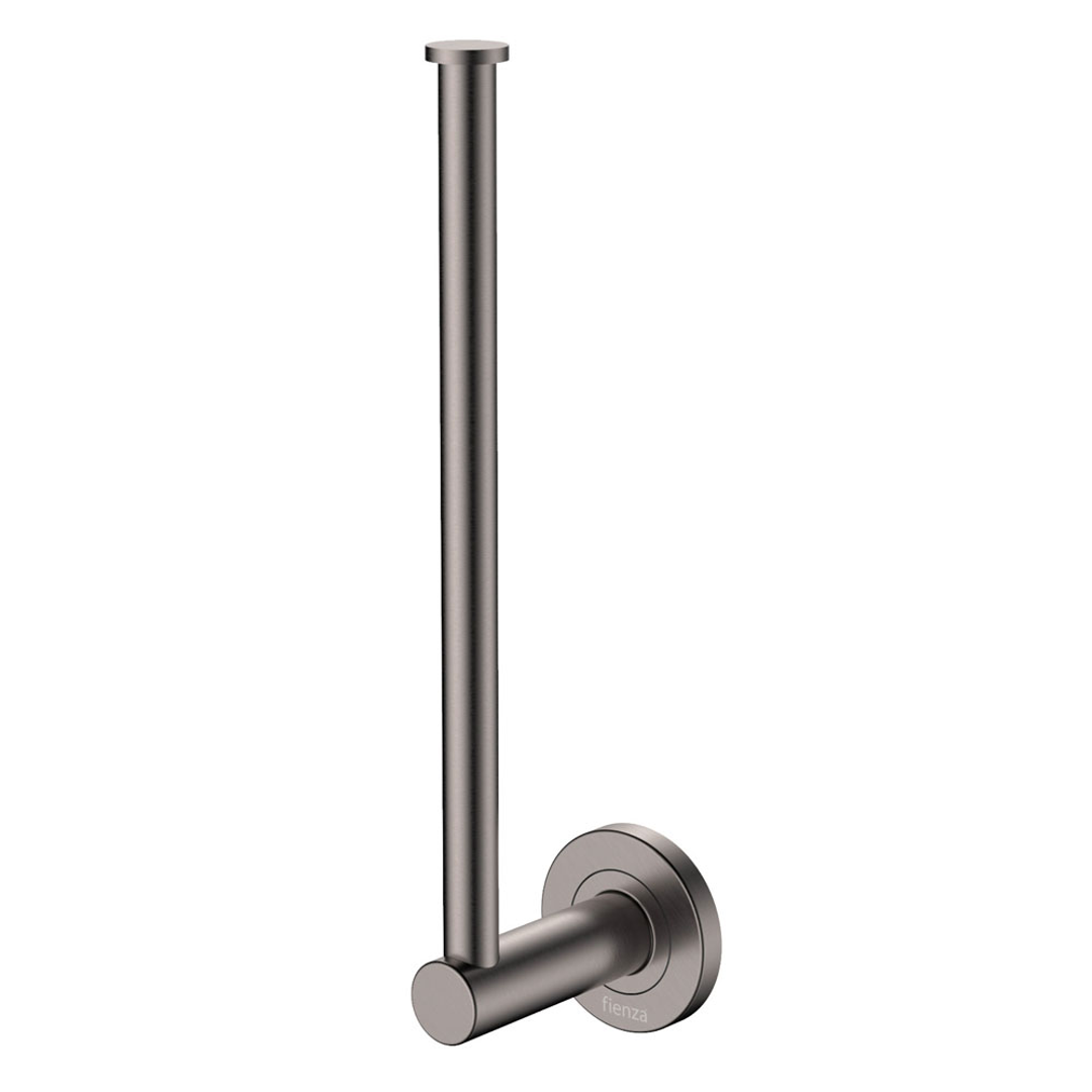 Fienza Kaya Hand Towel Rail / Toilet Roll Holder - Gun Metal