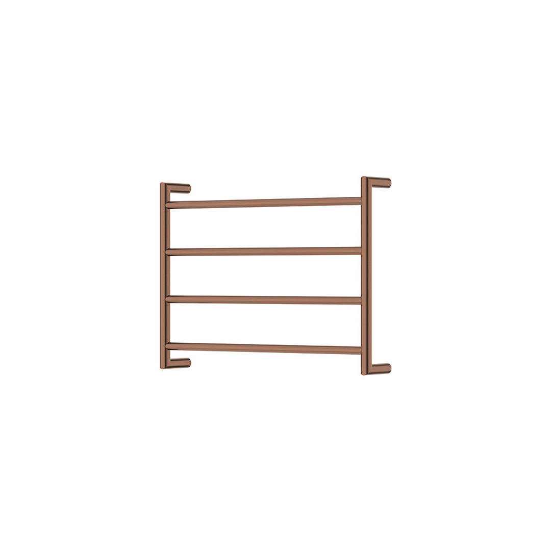 Fienza Kaya Brushed Copper Round Heated Towel Rail 6045 (4 Bars) 600X450X100Mm