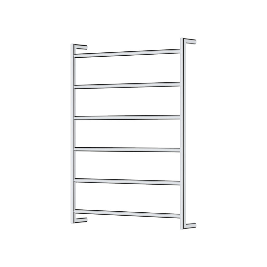 Fienza Kaya Round Heated Towel Rail 6080 Chrome 6 Bars 600 X 800 X 100mm