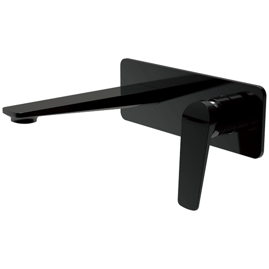OTTI ZEVIO WALL BASIN MIXER MATTE BLACK