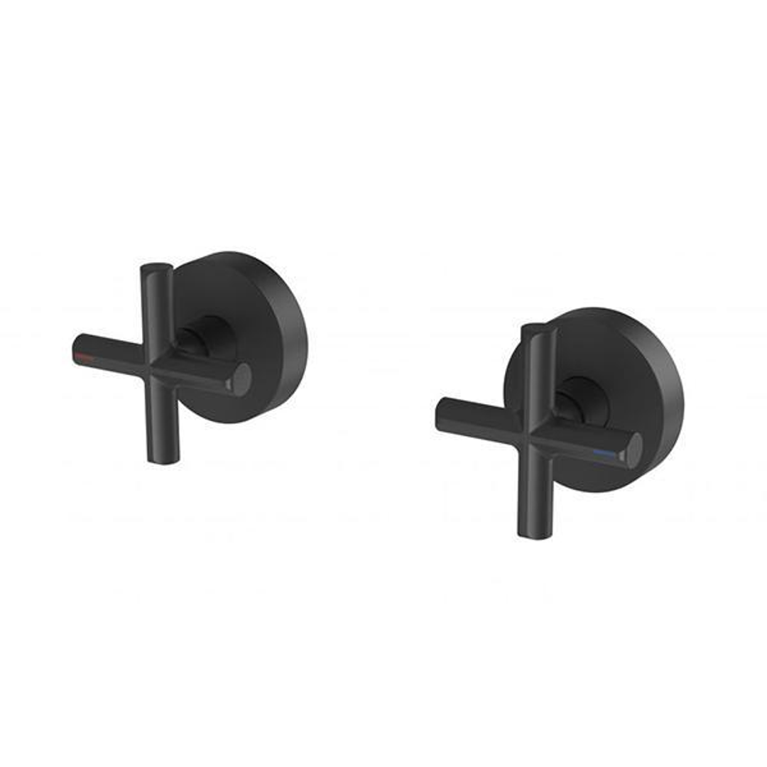 Phoenix Vivid Slimline Plus Wall Top Assemblies - Matte Black