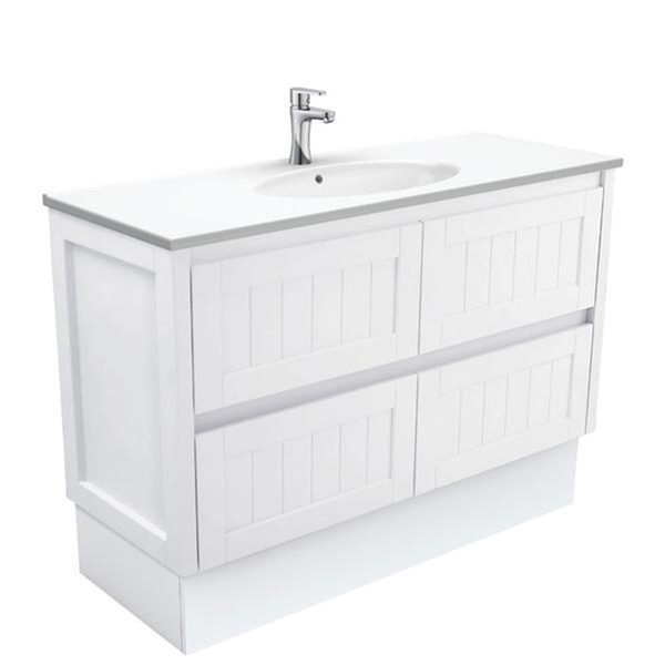 Fienza Rotondo Hampton Ceramic F/S 1200mm Vanity Rot120Tk