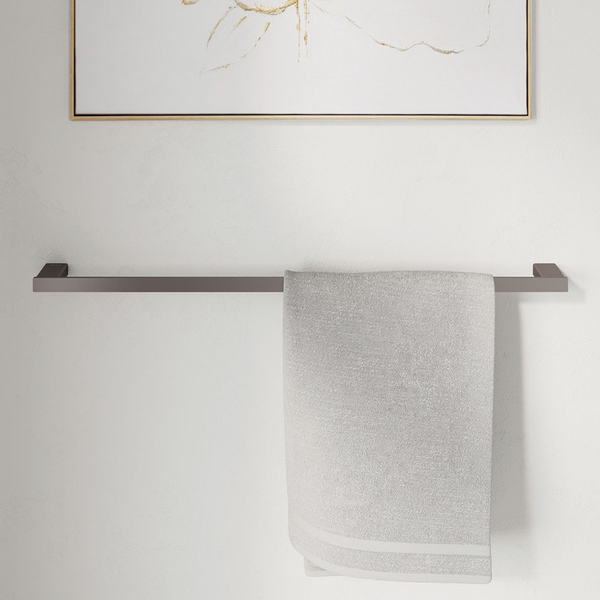 Fienza Tono 610mm Single Towel Rail Gun Metal