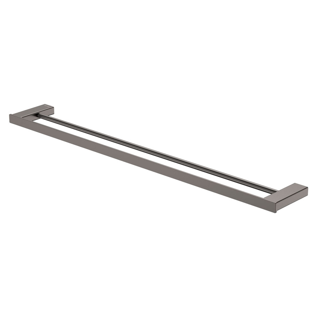 Fienza Tono 810mm Double Towel Rail Gun Metal