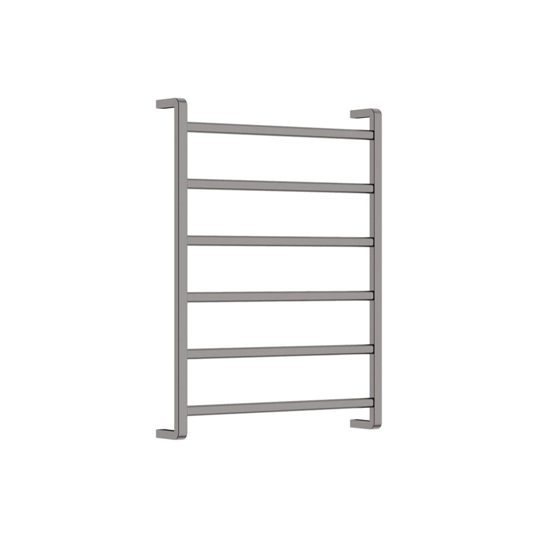 Fienza Tono Heated Towel Rail 6080 Gun Metal (6 Bars) 600X800X100Mm