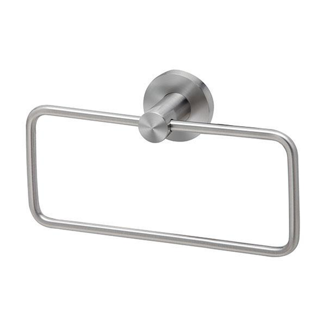 Phoenix Radii Stainless Steel Hand Towel Holder Round Plate
