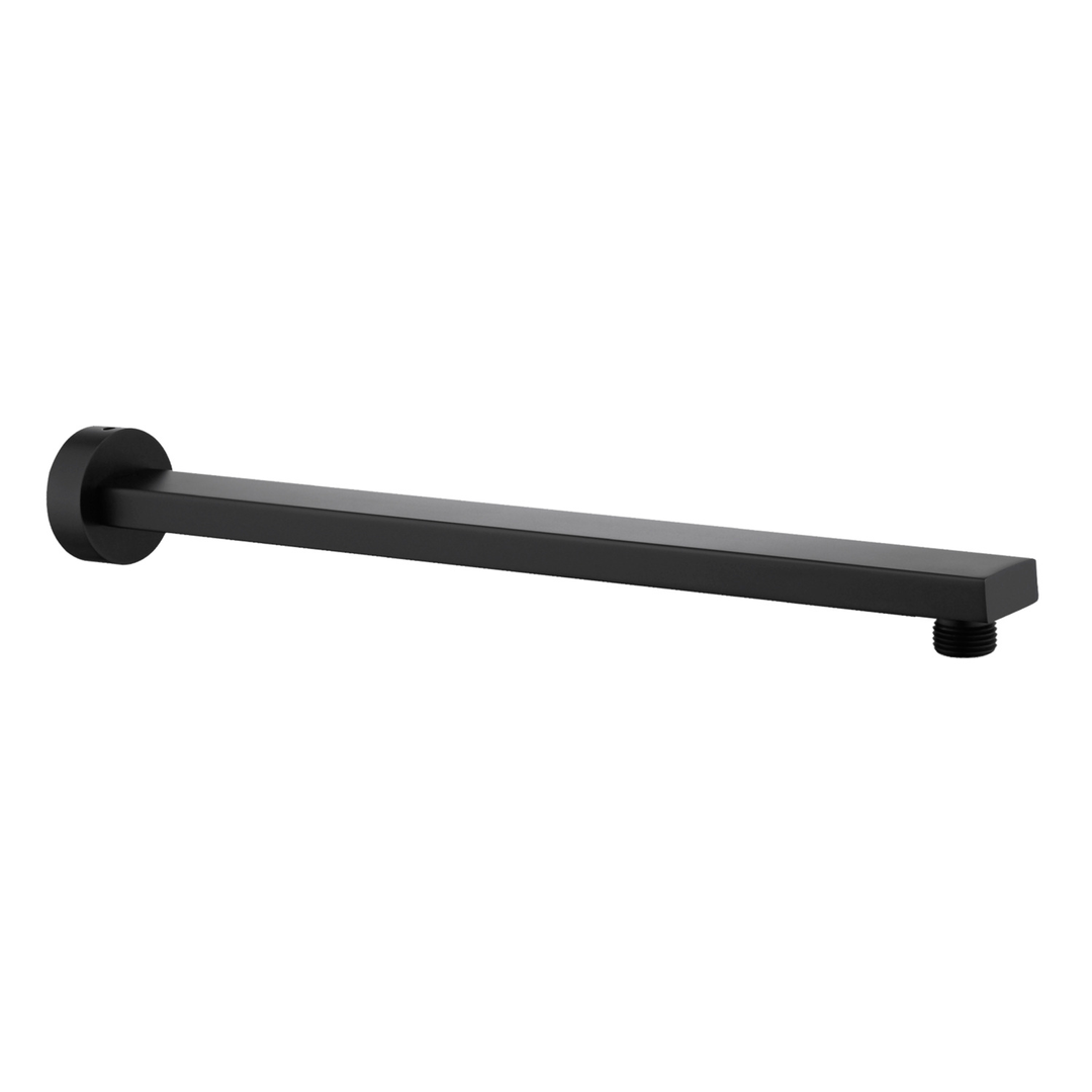 Otti Taran Straight Shower Arm Black 400Mm