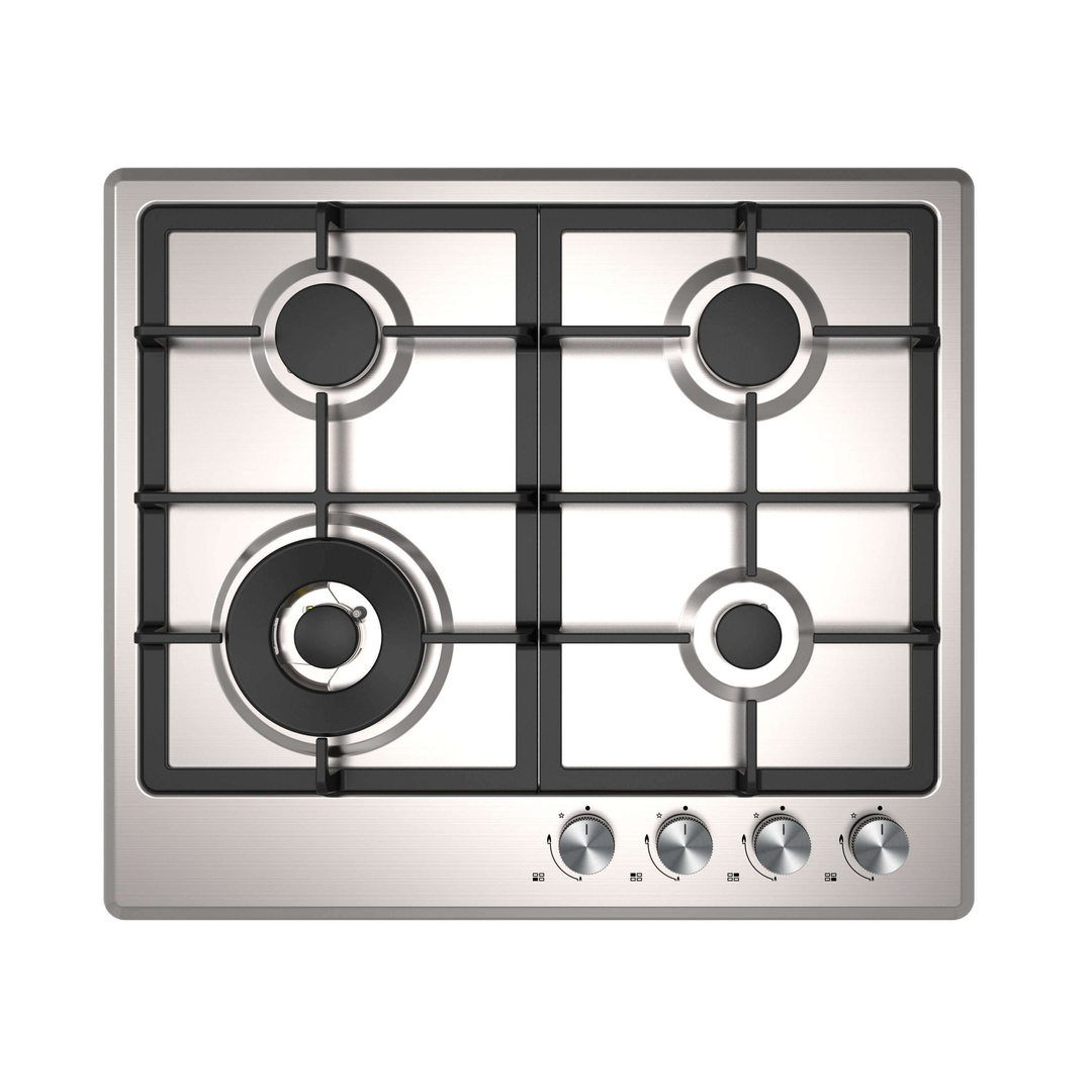 Bestlink Midea 60Cm Gas Cooktop Stainless Steel 60G40Me096-Sft