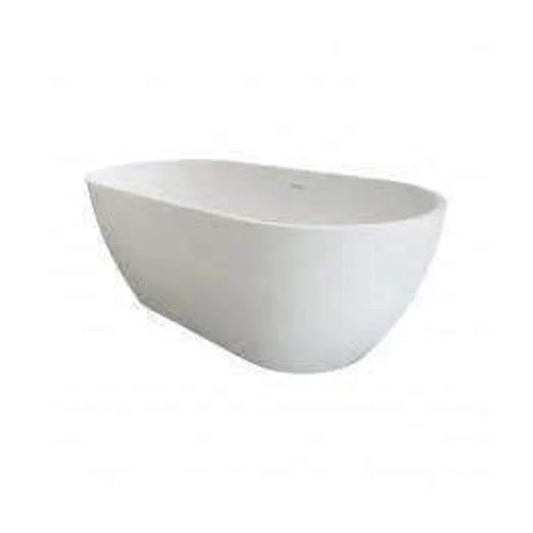 Arcisan Synergii F/Standing Bath Acrylic Matte White 1650mm - Burdens Plumbing
