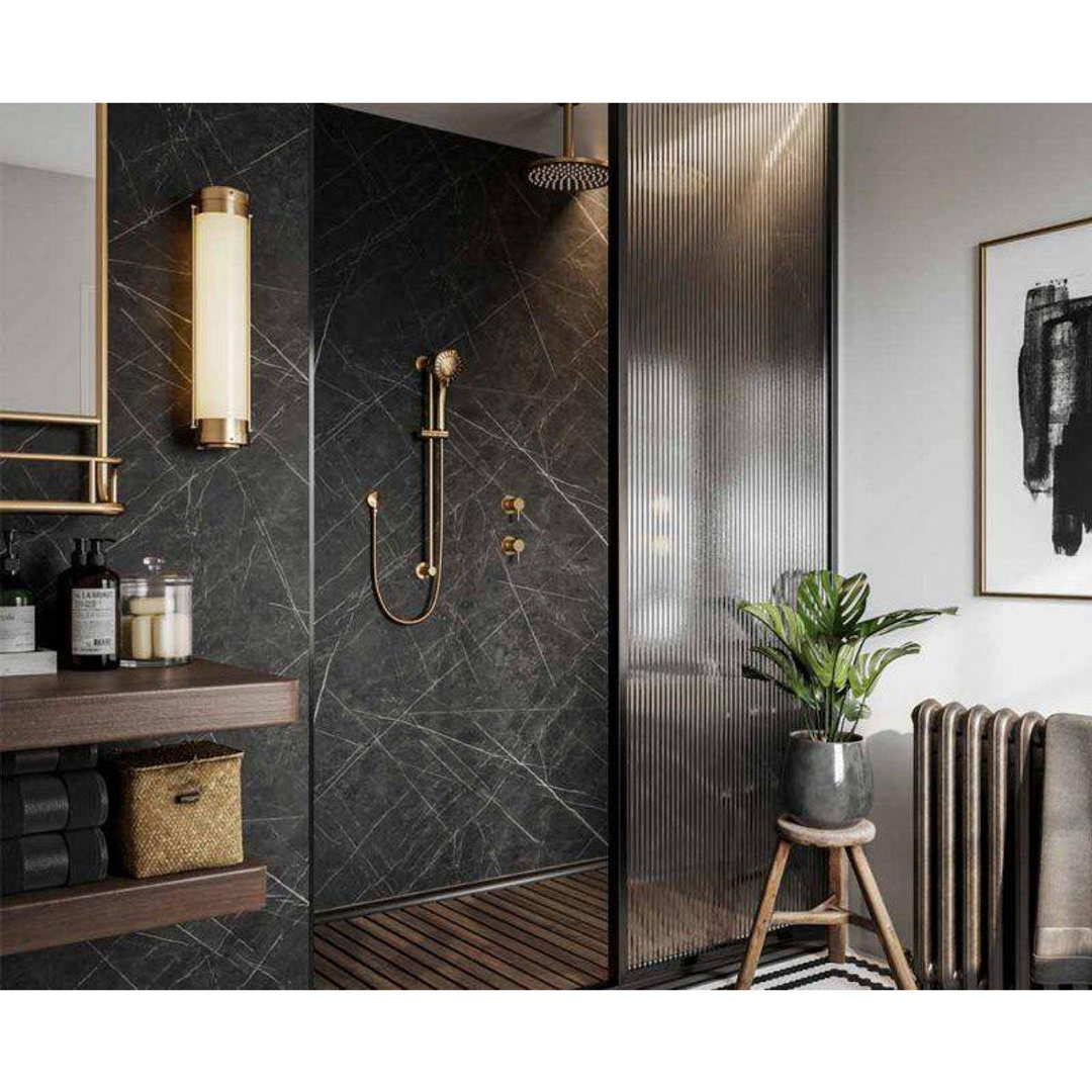 Mr. Wet Wall Black Sensa Wall Panel 2400X1000X10Mm