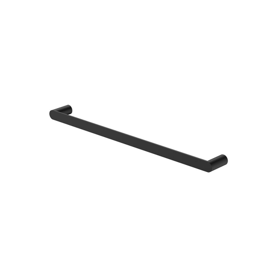Fienza Empire Slim Single Towel Rail 600mm Ss304 Matte Black