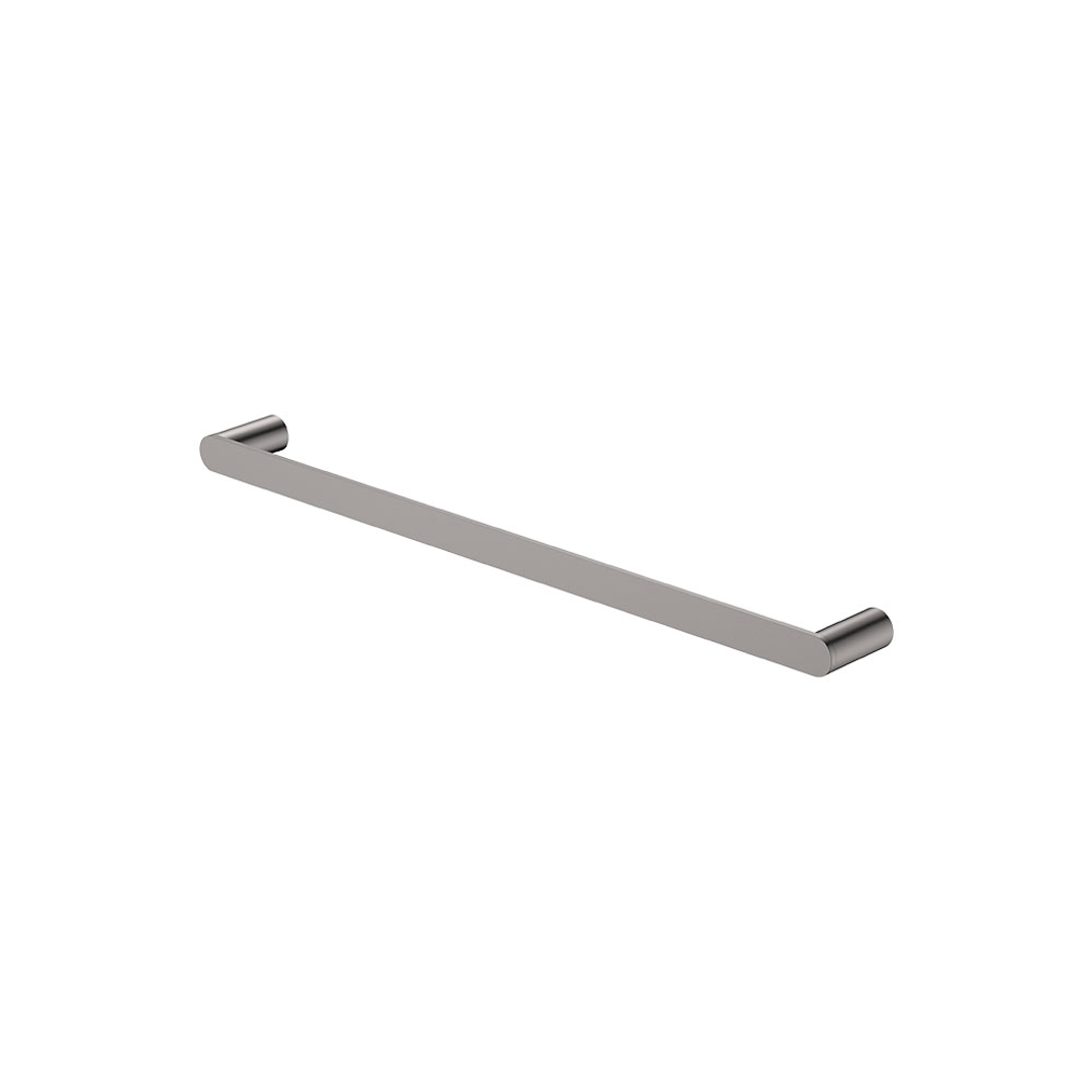 Fienza Empire Slim Single Towel Rail 600mm Ss305 Gun Metal