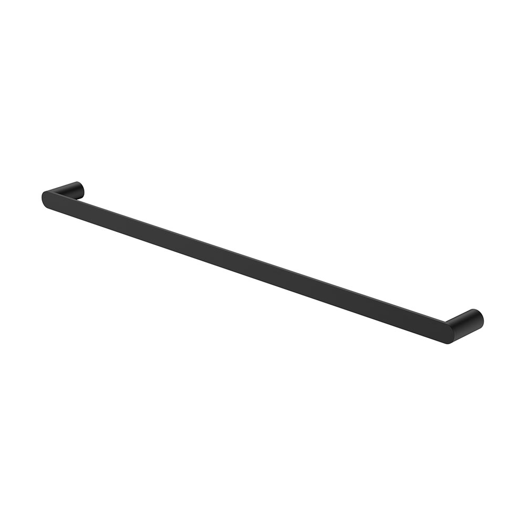 Fienza Empire Slim Single Towel Rail 800mm Ss304 Matte Black