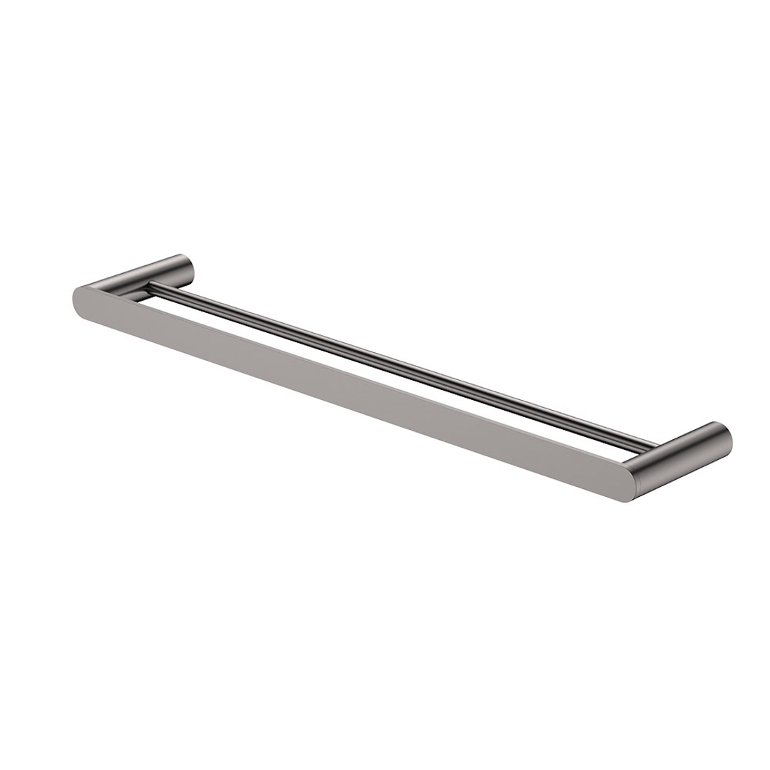 Fienza Empire Slim Double Towel Rail 600mm Ss304 Gun Metal