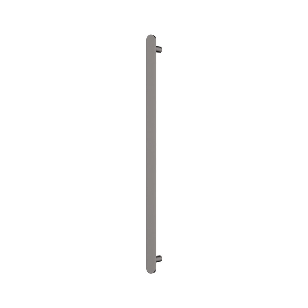 Fienza Empire Slim Vertical Heated Towel Rail 12V 900 (1 Bar) Gun Metal