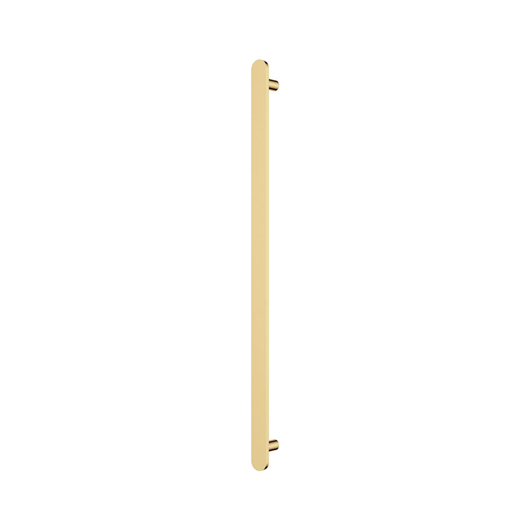 Fienza Empire Slim Vertical Heated Towel Rail 60 X 900Mm Urban Brass