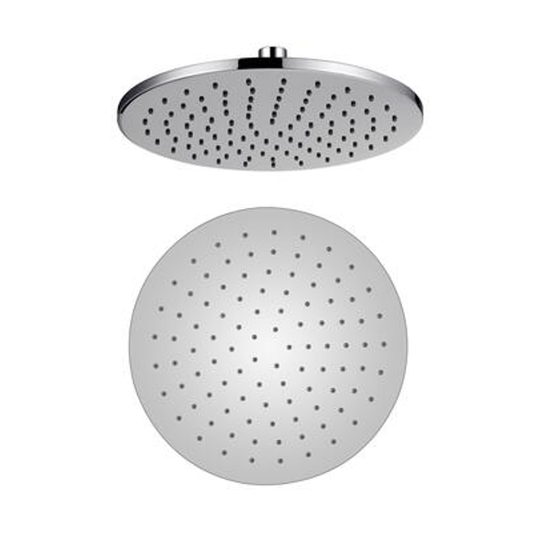 Aquas Air Brass Overhead Shower 250mm Round Chrome