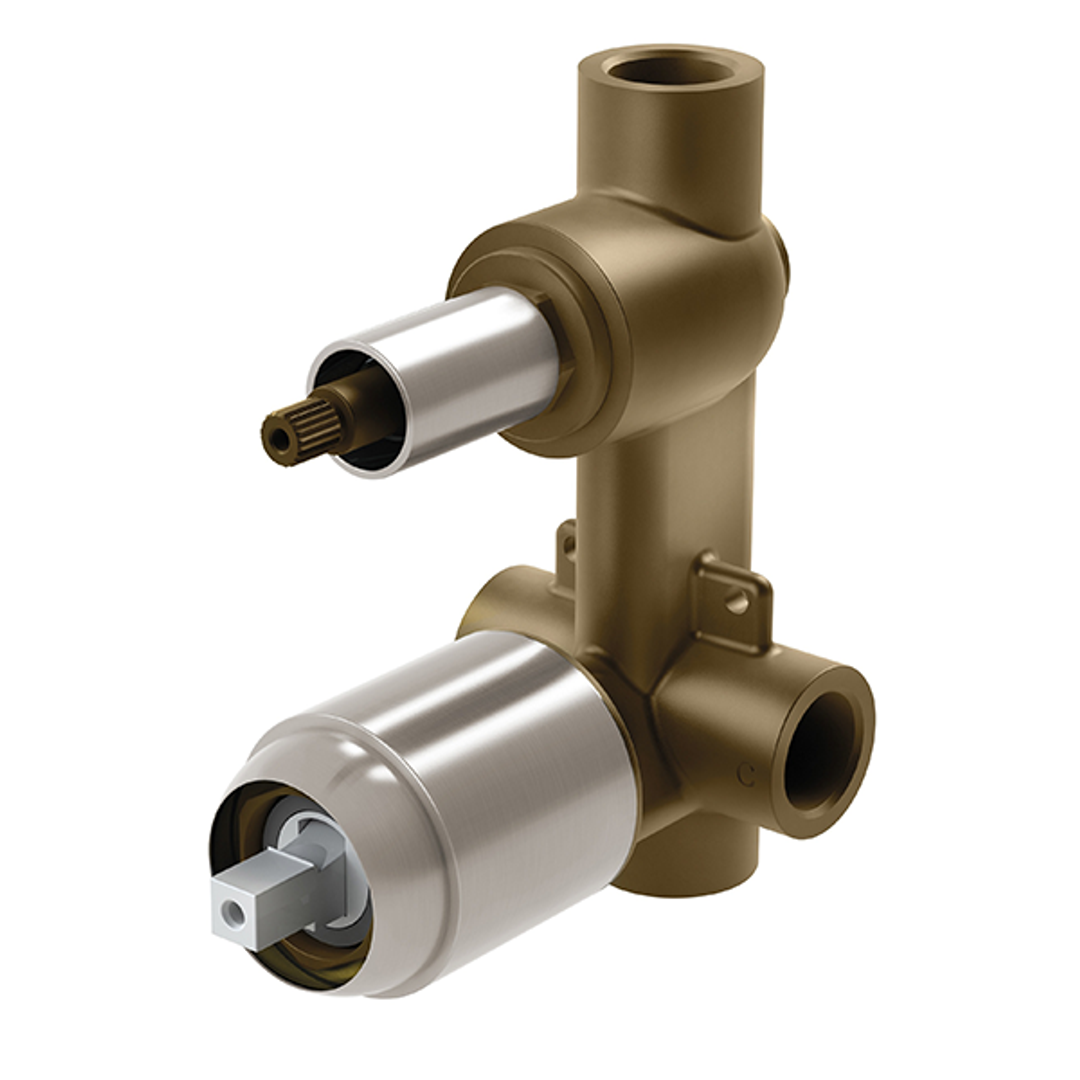 Phoenix Shower/Bath Diverter Mixer Body Brushed Nickel