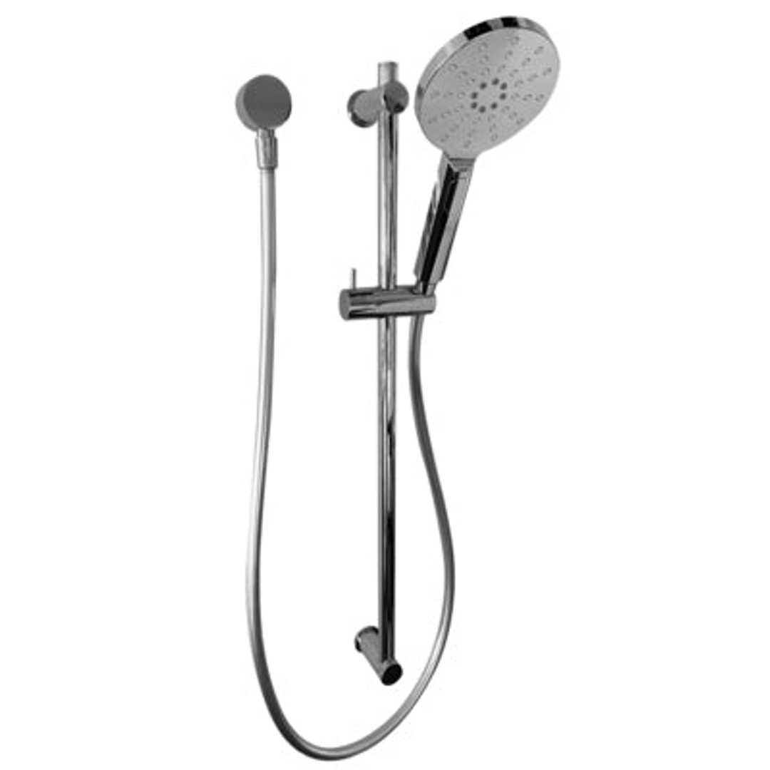 Milan Round Shower On Rail Chrome(Castano P#:Misorc)