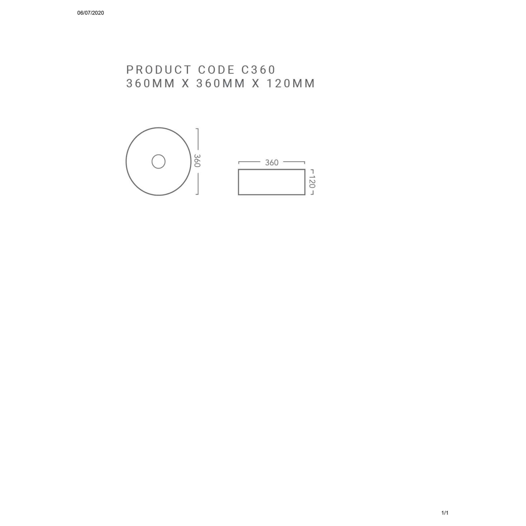 Rf Cirque 360 Above Counter Basin Nth