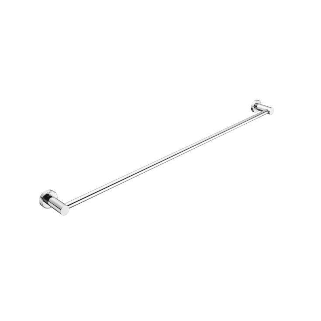 Mecca Single Towel Rail 800mm Chrome
