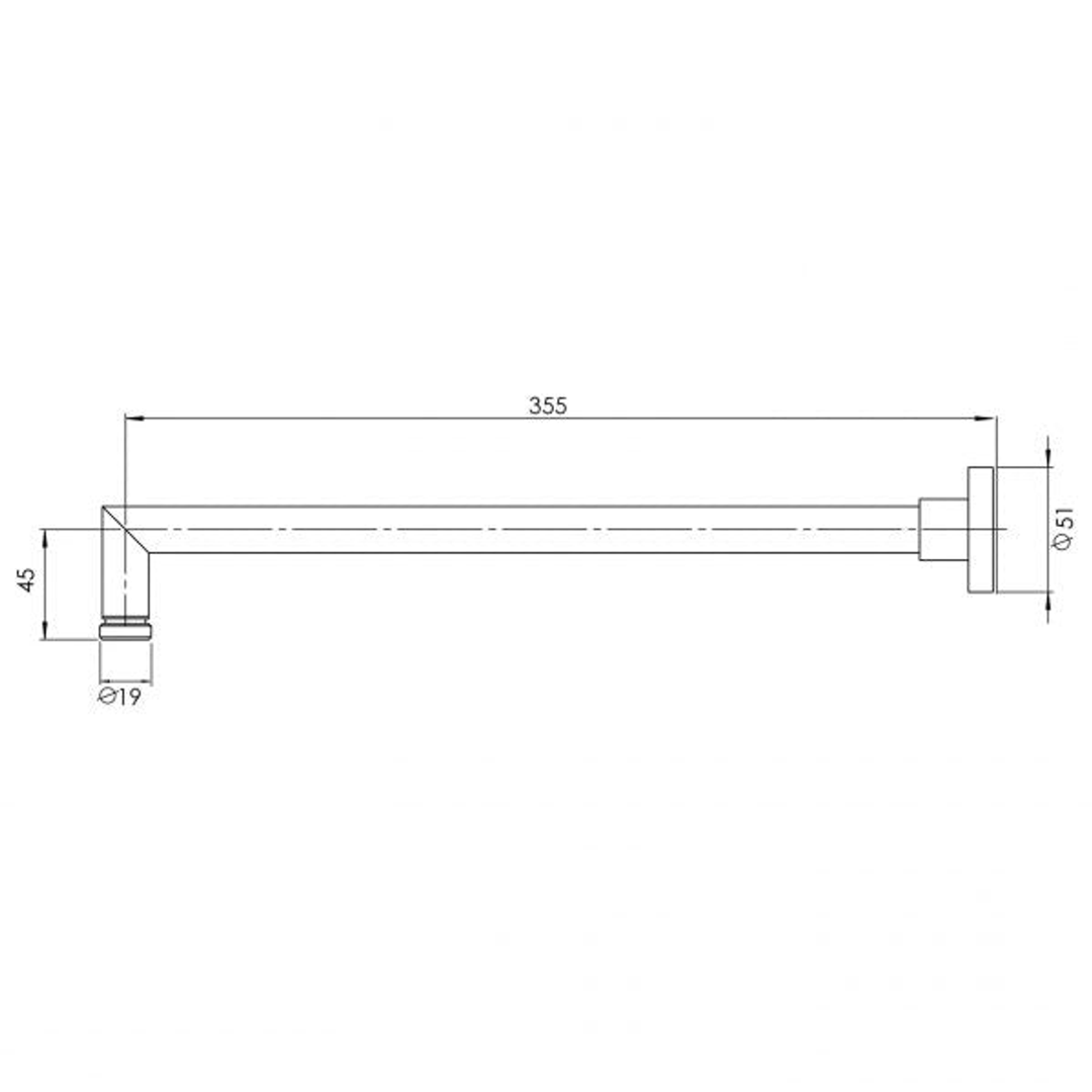 Phoenix Vivid Shower Arm Only