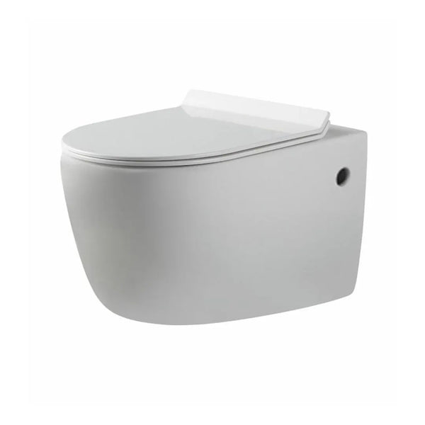 Alexander Rimless Nanoglaze Wall Hung Pan - Burdens Plumbing