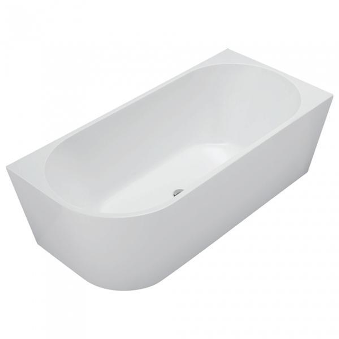 Fienza Isabella Acrylic Corner Bath Left Hand 1500mm
