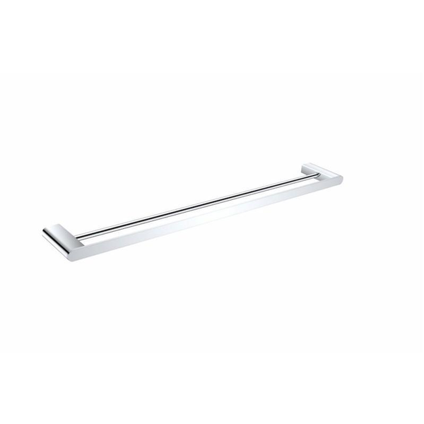 Nero Bianca Double Towel Rail 800Mm Chrome