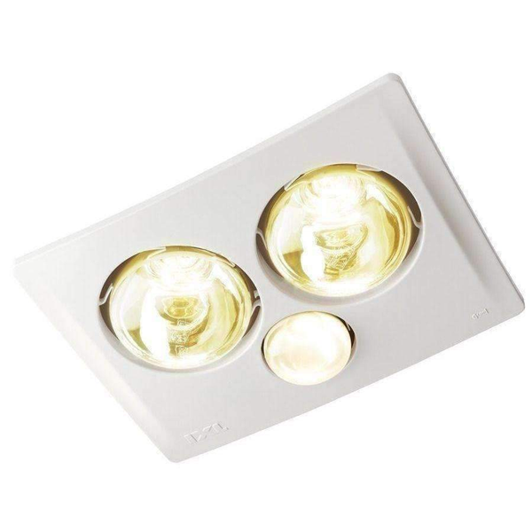 Ixl Triumph 3-In-One 375 Watt 2 Heatlamp 1 Light 11312