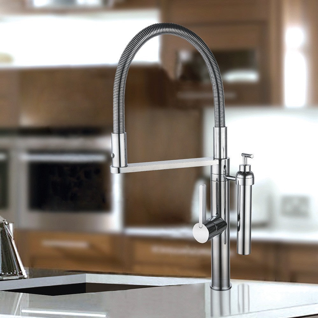 Streamline Arcisan Eneo Sink Mixer W/Soap Dispenser Chrome