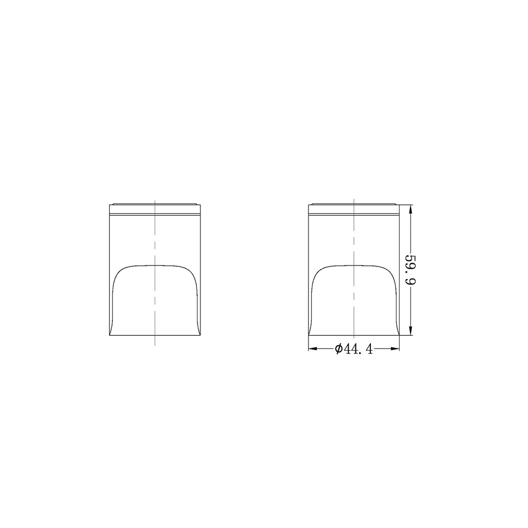 Nero Pearl Wall Top Assemblies - Gun Metal Grey