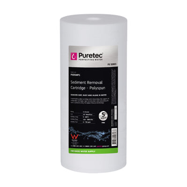 Puretec Polyspun Sediment Cartridge 10' Maxiplus 10Um Px05Mp1