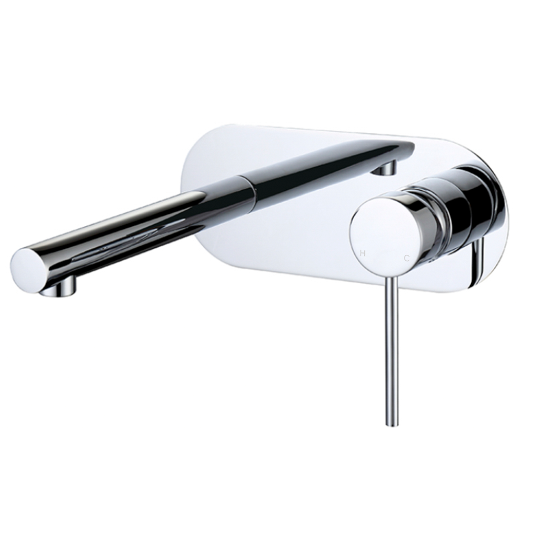 Otti Roul Wall Basin Mixer Chrome
