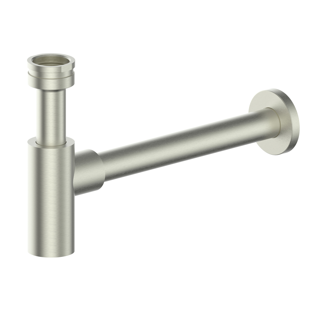 Greens Decorative Bottle Trap Brushed Nickel Pvd Brushed Nickel