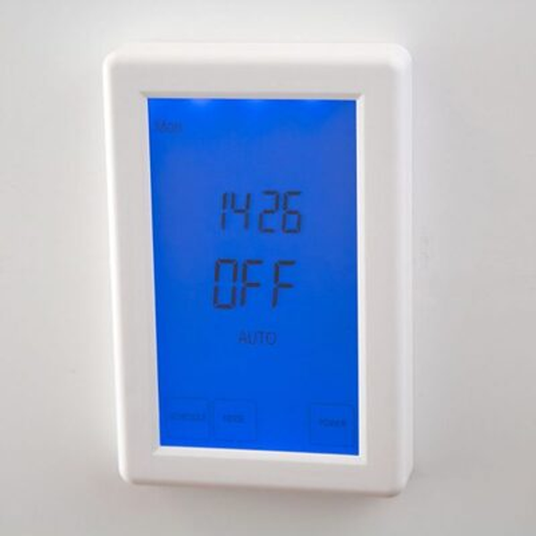 Radiant Touchscreen Thermostat Vertical White Ts8100W-Th-V