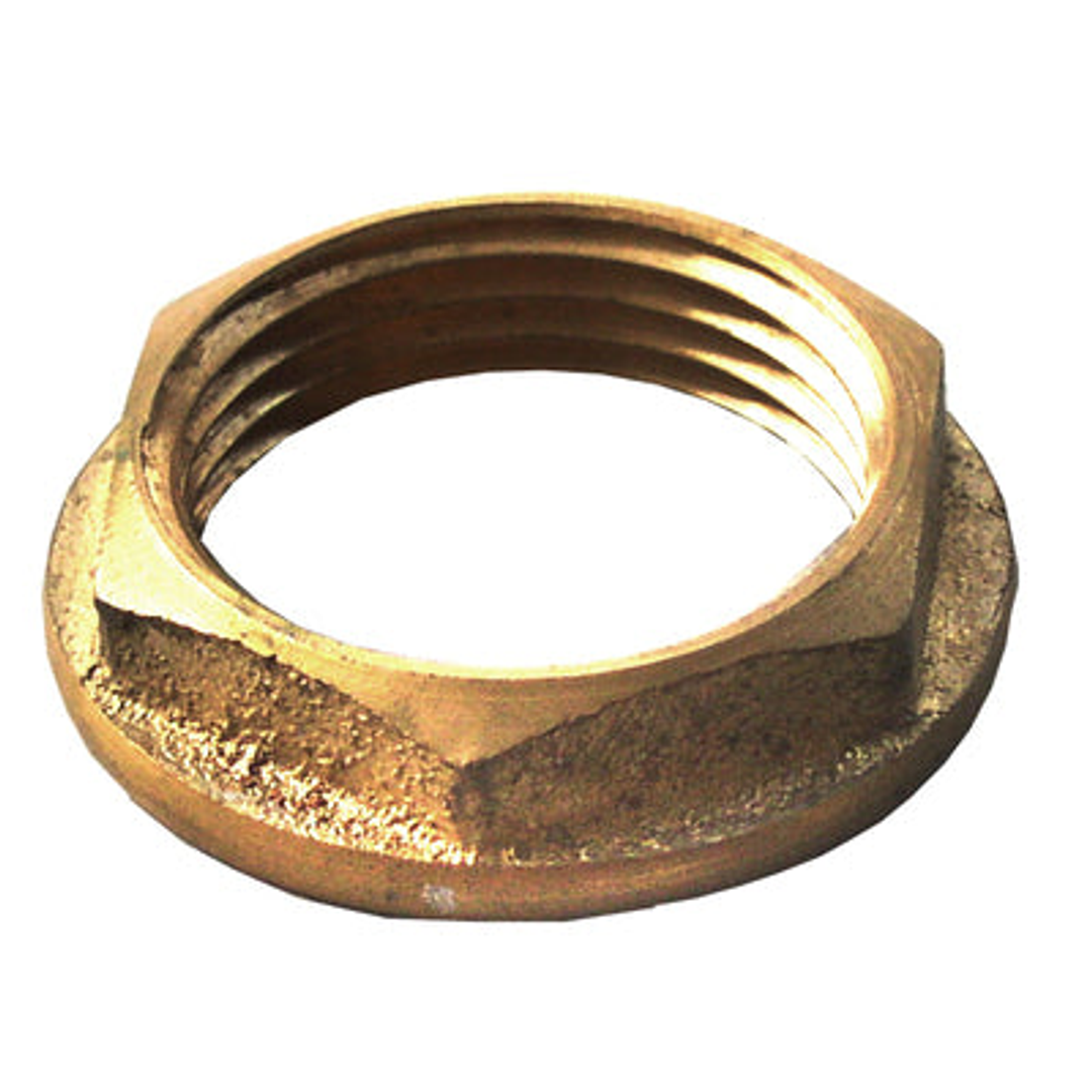 BRASS FLANGED LOCKNUTS 20MM