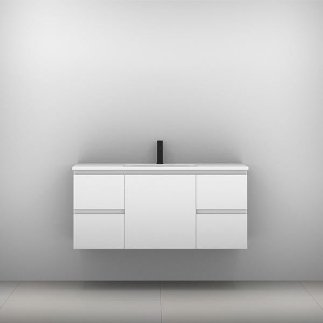 Timberline Carlo Vanity With Haven Dolomite Basin Top