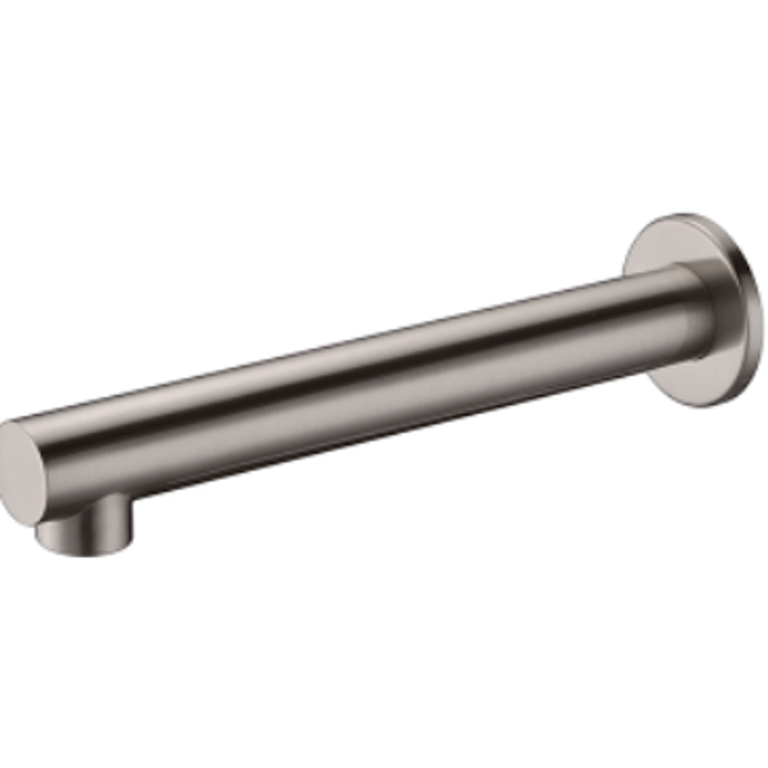 Bella Vista Ikon Hali Bath Spout Brushed Nickel