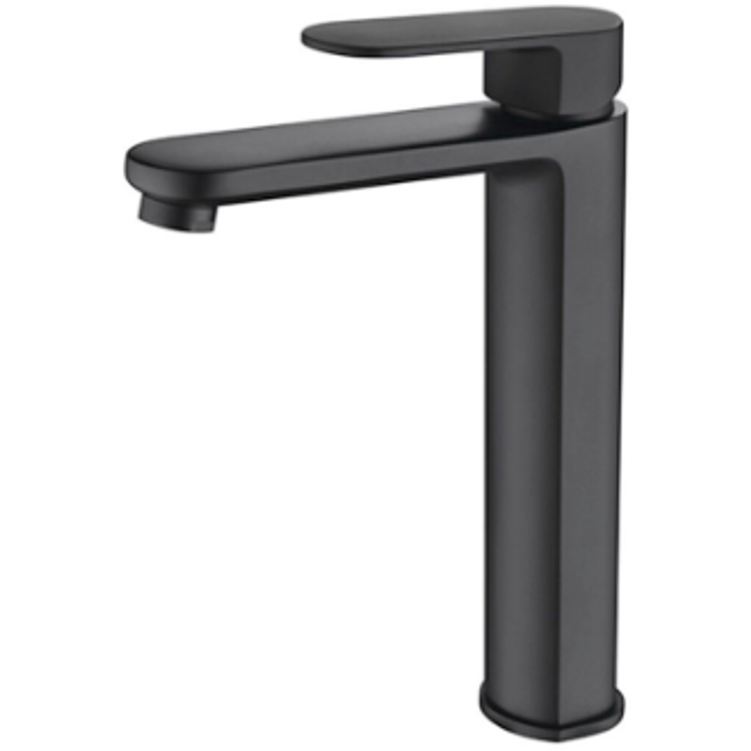 Bella Vista Supra Tall Basin Mixer Black